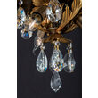 Plafoniera moderna alama antichizat 3xE14/40W, Miramare DL 7-612/3 Silber Gold Orion